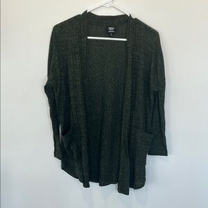 Green Sweater Cardigan